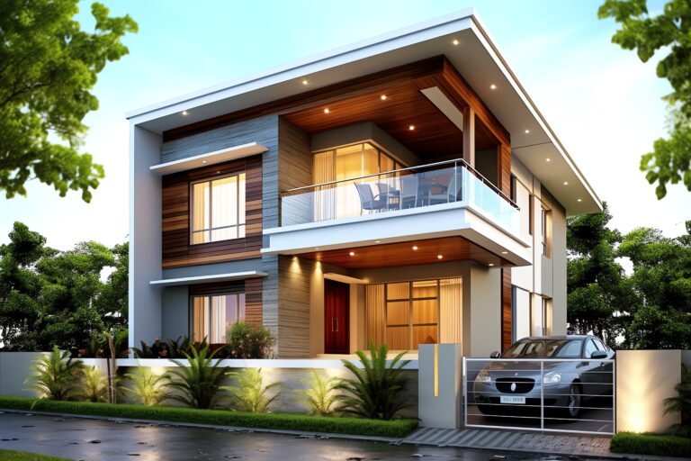 Home vecteezy beautiful modern house exterior with carport modern 26569684
